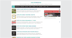 Desktop Screenshot of cafependidikan.com