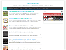 Tablet Screenshot of cafependidikan.com